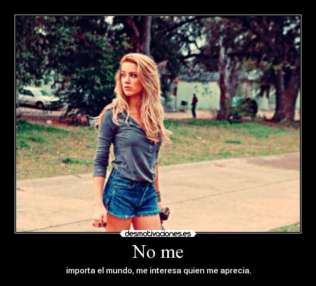 No me -