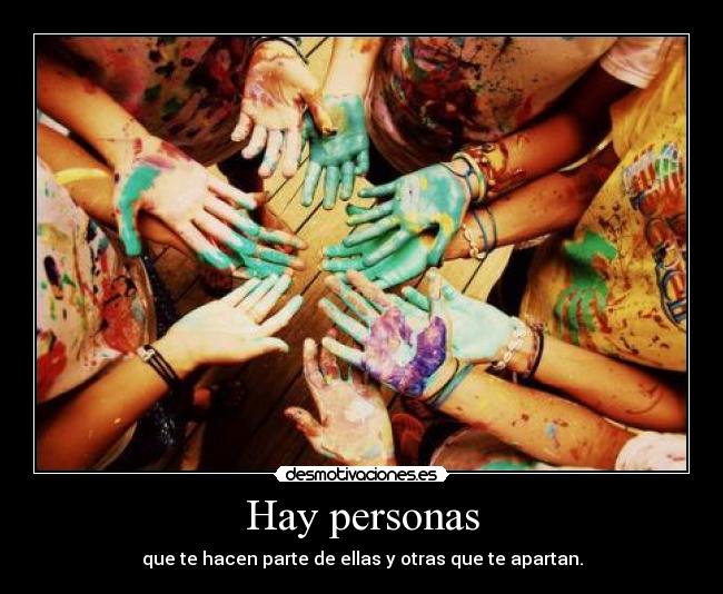 Hay personas -