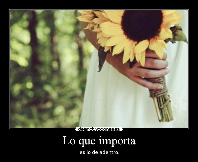 Lo que importa - 