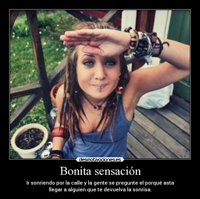 Bonita sensación - 