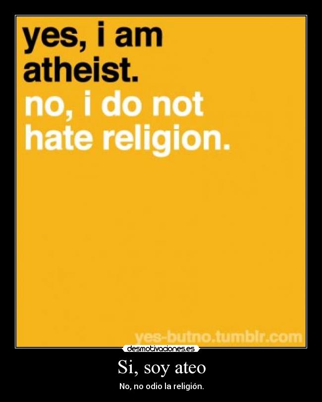 carteles ateo ateismo estereotipo estereotipos topicos religion desmotivaciones