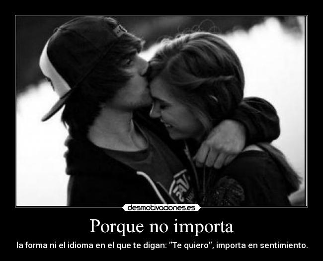 Porque no importa -