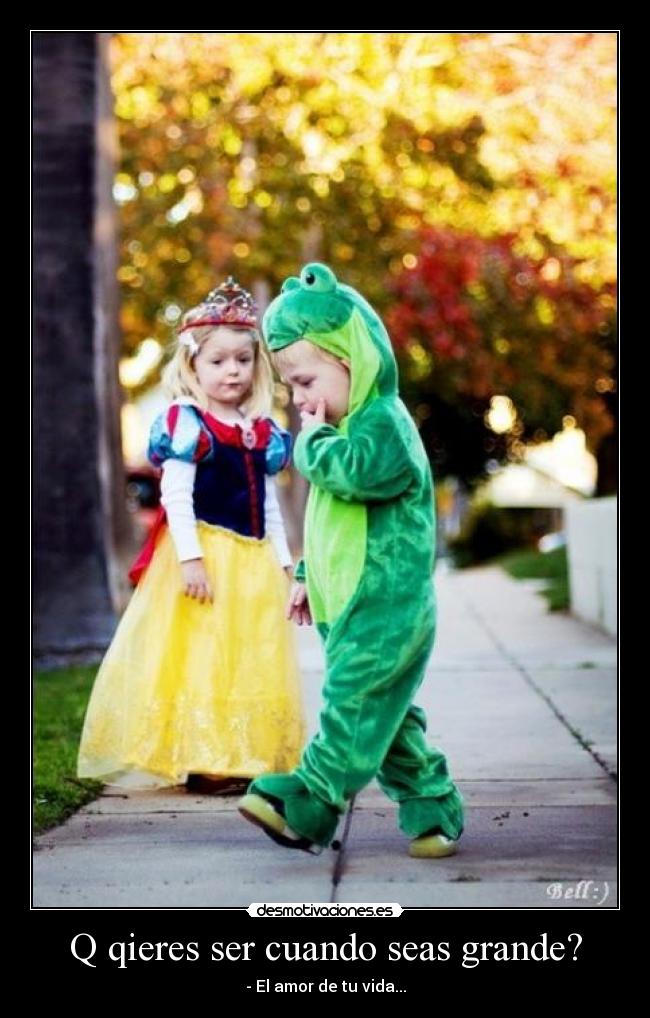 Q qieres ser cuando seas grande? - 