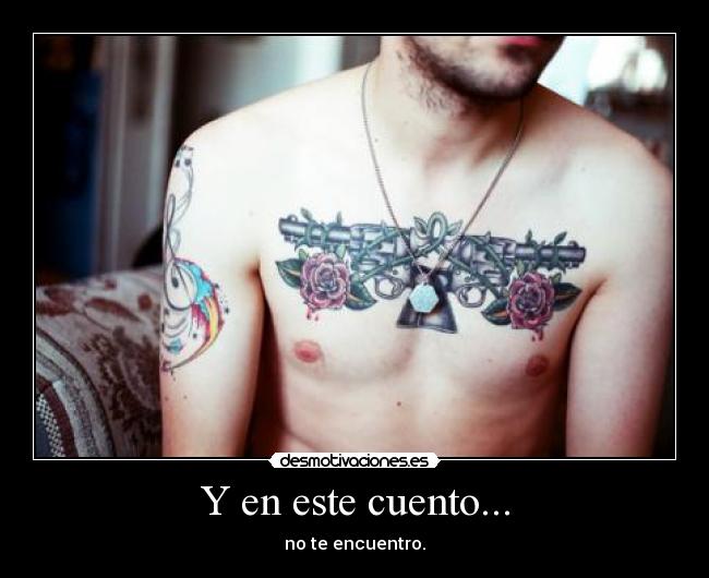 Y en este cuento... - no te encuentro.