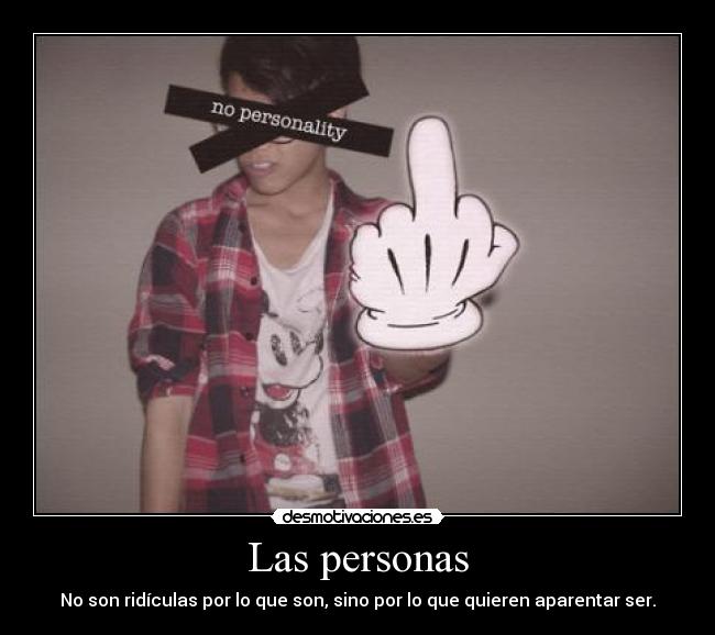 Las personas - 