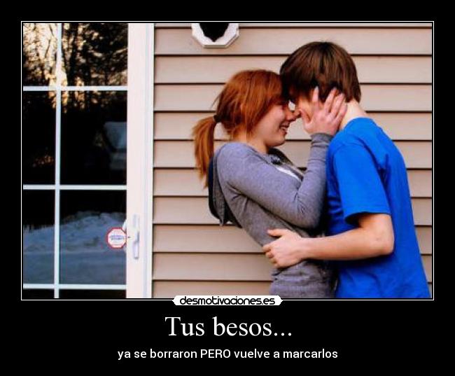 carteles besos besos desmotivaciones