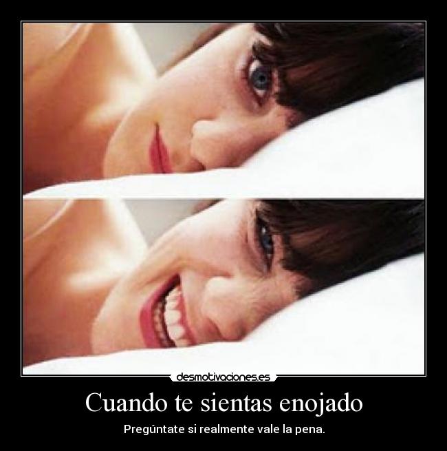Cuando te sientas enojado -
