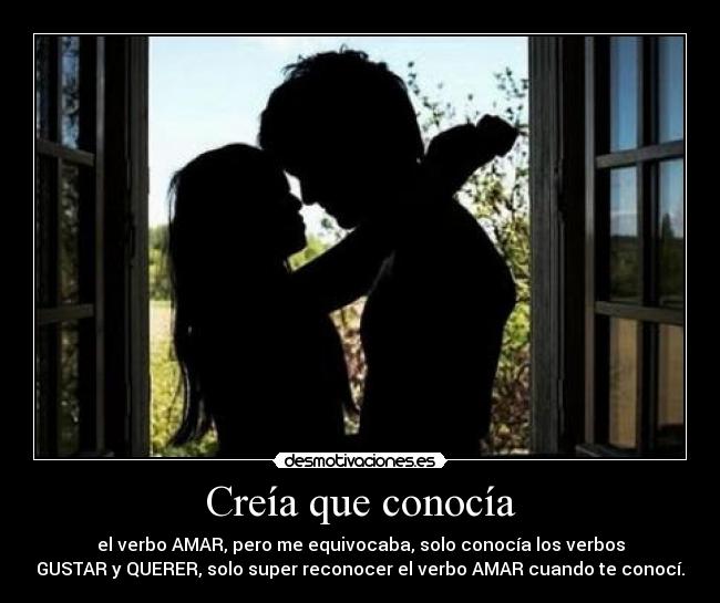 Creía que conocía - 