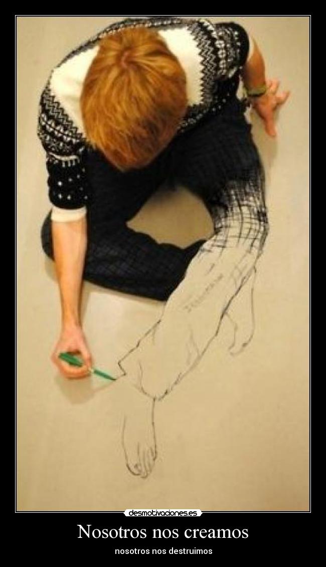 carteles clanng crearse destruirse desmotivaciones