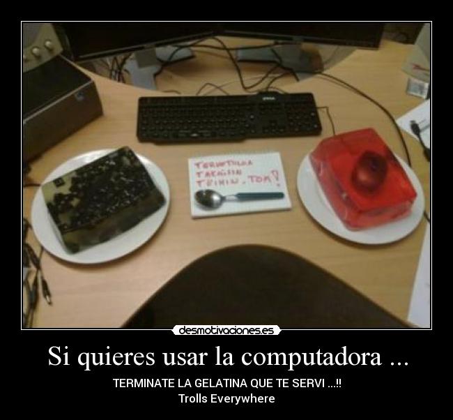 carteles trolls desmotivaciones