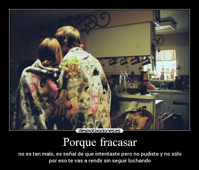 Porque fracasar -