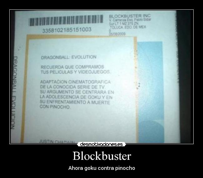 Blockbuster - 