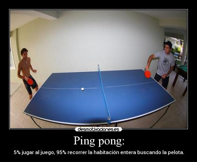 carteles ping pong desmotivaciones