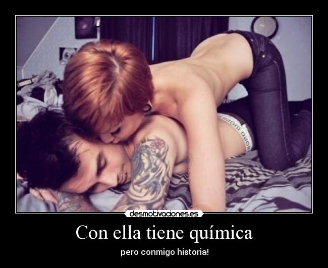Con ella tiene química - 
