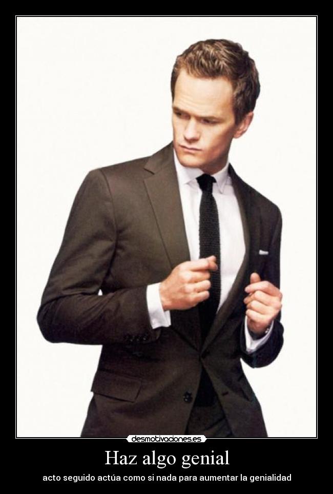 Haz algo genial -