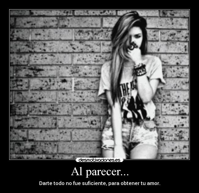 Al parecer... - 