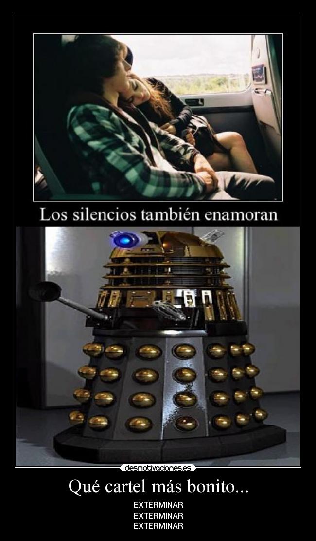 Qué cartel más bonito... - 