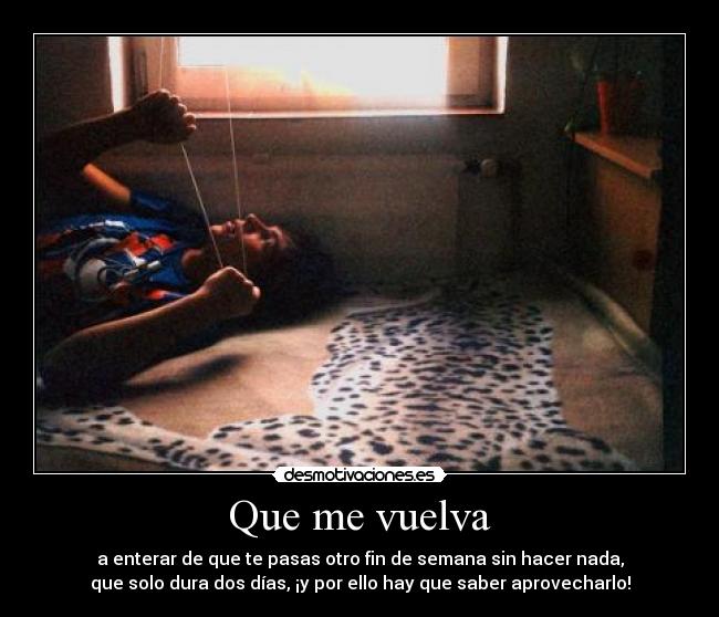 Que me vuelva - 