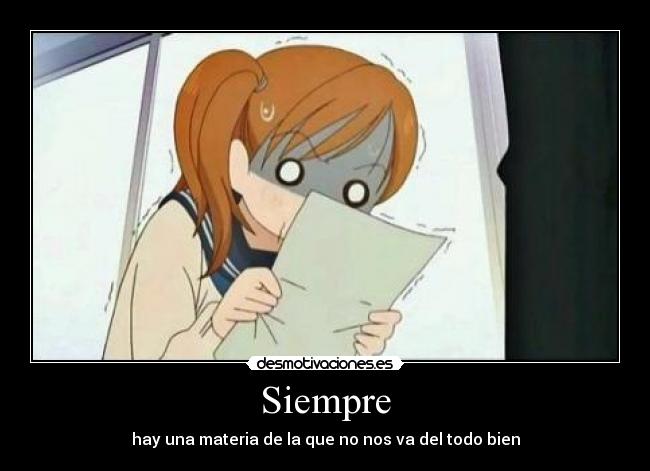 carteles matematica anime vieja desmotivaciones