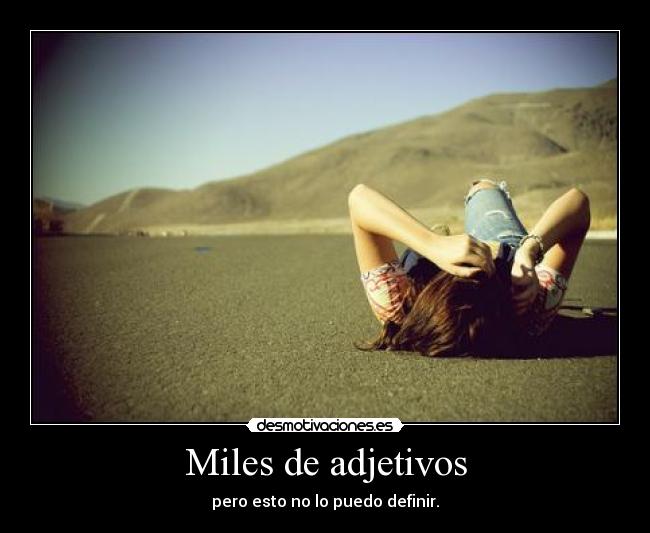 Miles de adjetivos - 