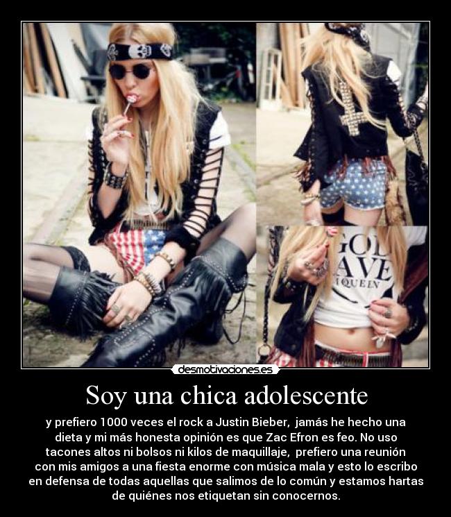 Soy una chica adolescente - 