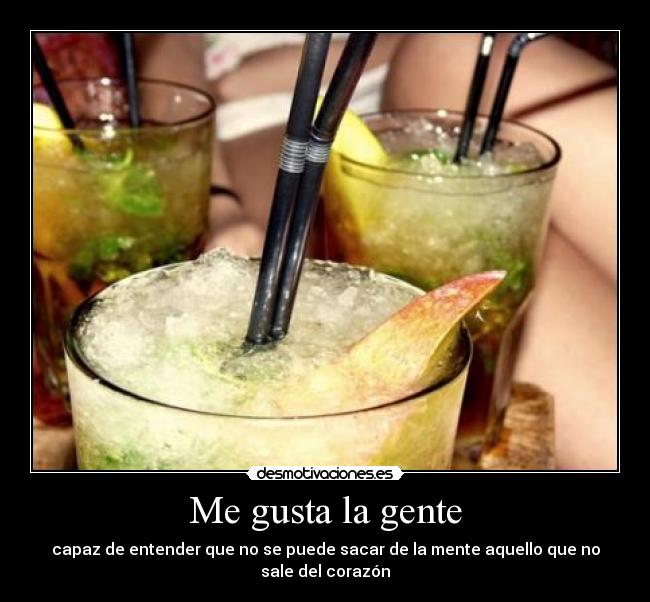 Me gusta la gente -
