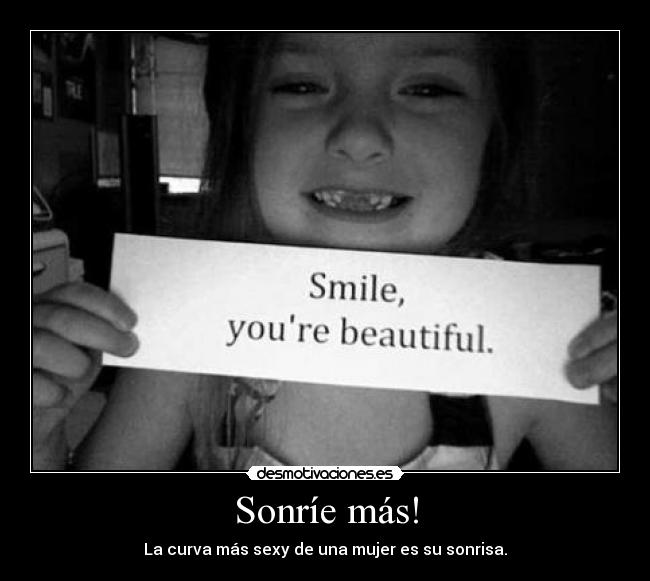 carteles sonrisa desmotivaciones