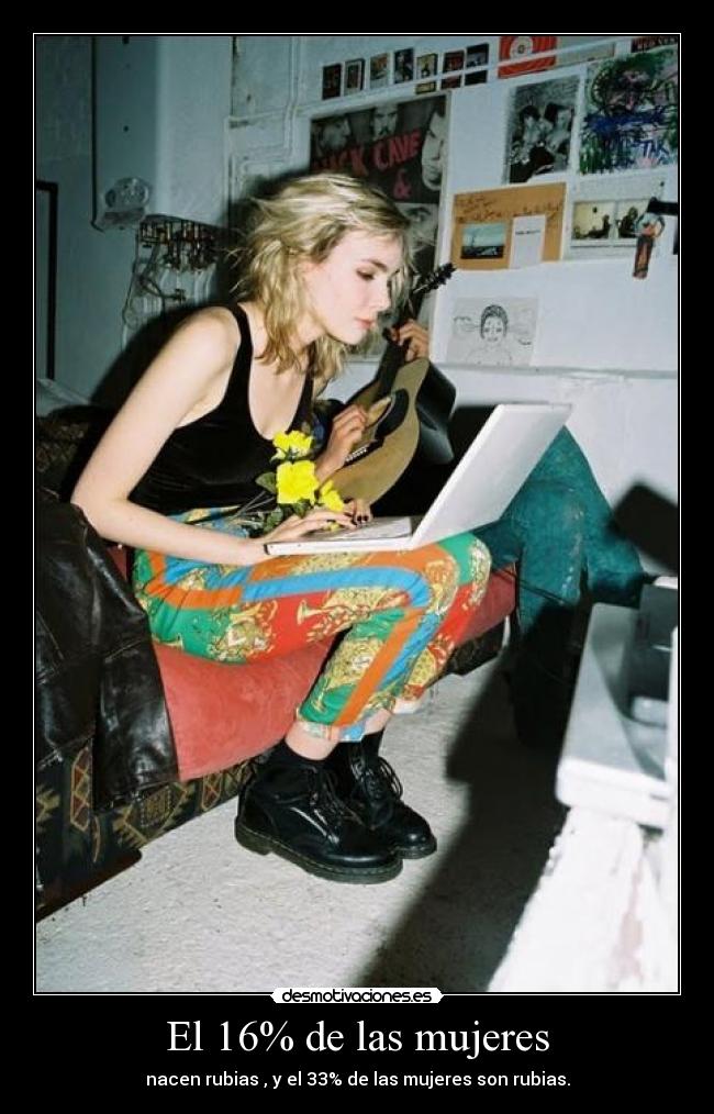 El 16% de las mujeres - 