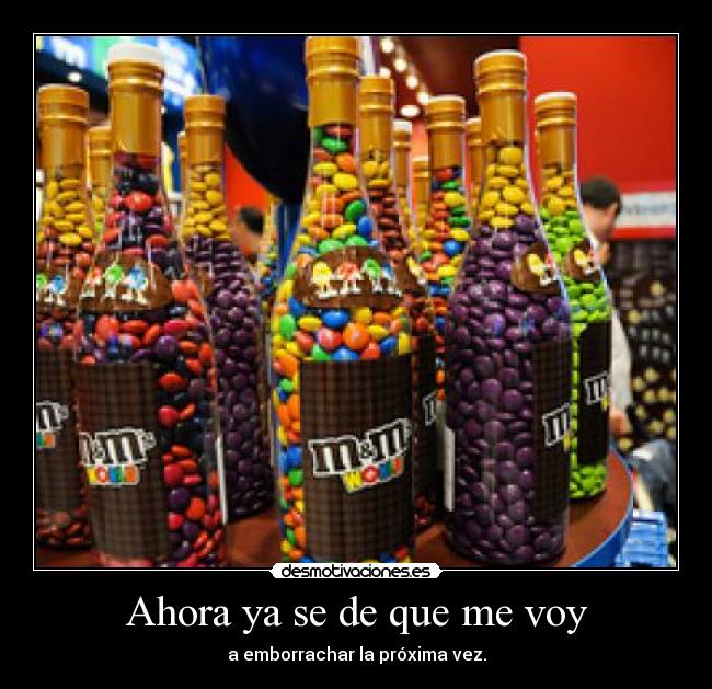 Ahora ya se de que me voy - 