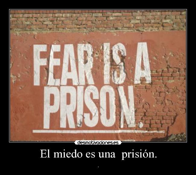 carteles miedo u_u desmotivaciones