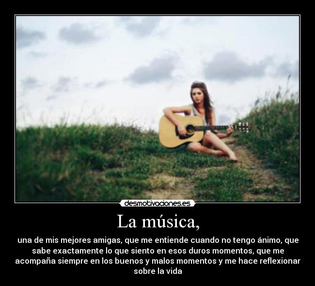 La música, - 