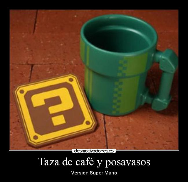 Taza de café y posavasos - 