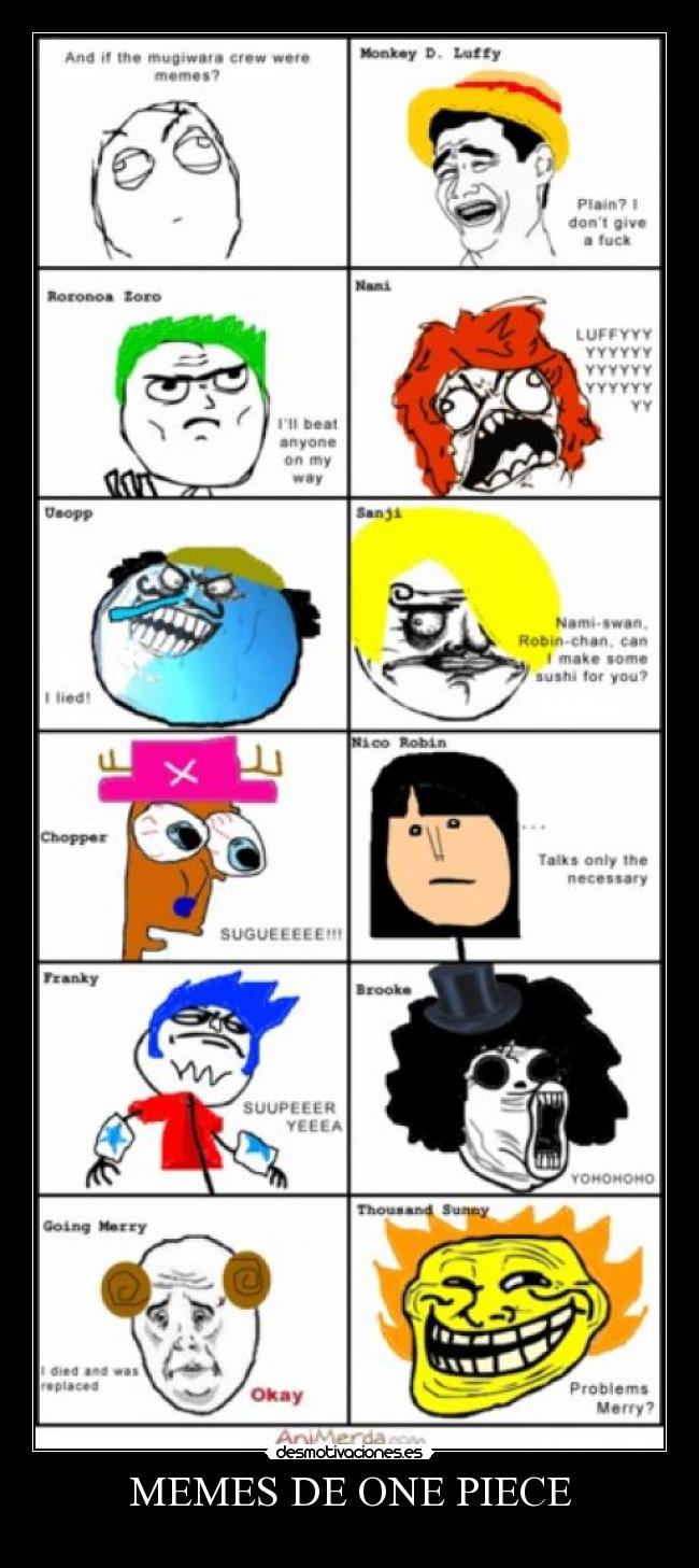 MEMES DE ONE PIECE -