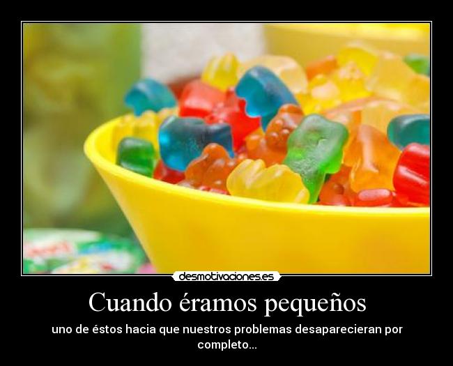 Cuando éramos pequeños -