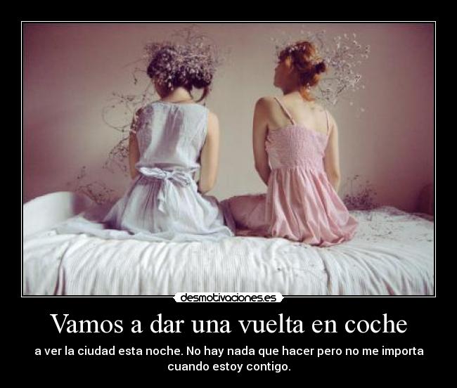 Vamos a dar una vuelta en coche - 