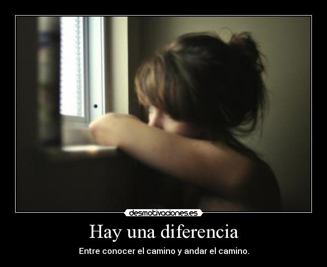 Hay una diferencia - 