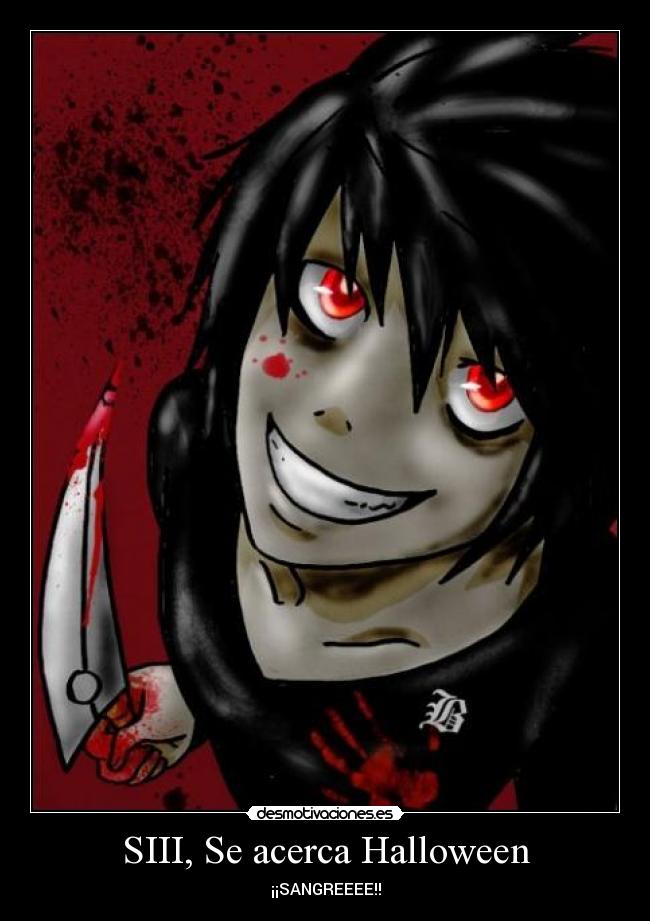 SIII, Se acerca Halloween - ¡¡SANGREEEE!!