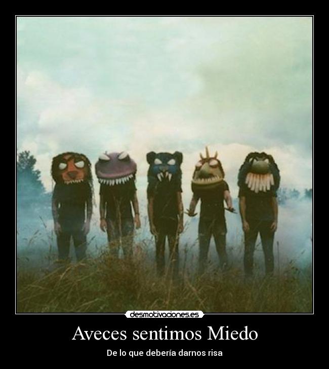 carteles miedo always smile desmotivaciones