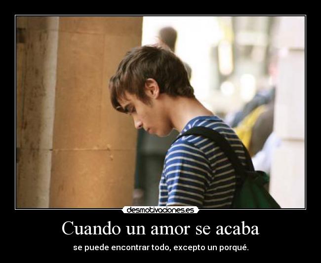 Cuando un amor se acaba - 