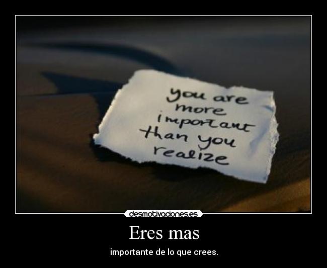 Eres mas - 
