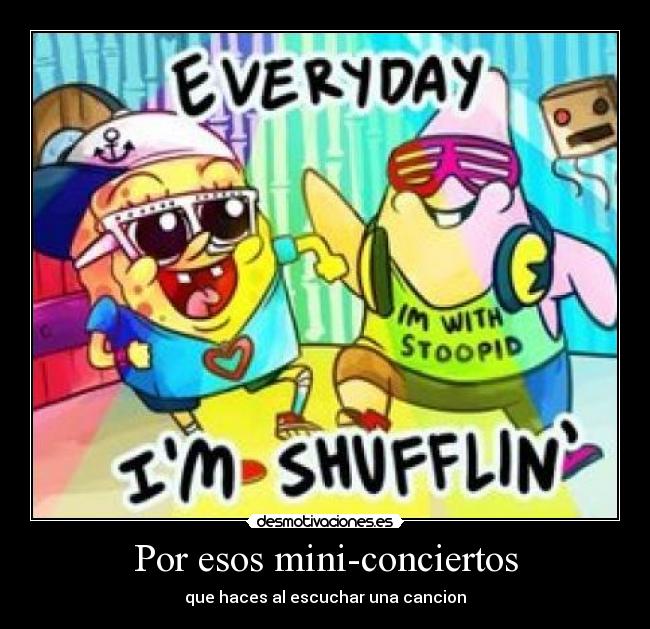 Por esos mini-conciertos - 