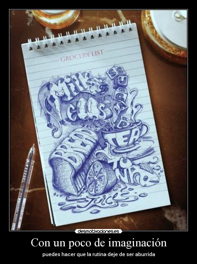 Con un poco de imaginación -