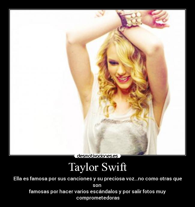 carteles taylor swift the best desmotivaciones