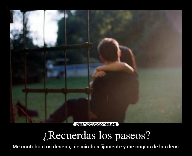 ¿Recuerdas los paseos? - 