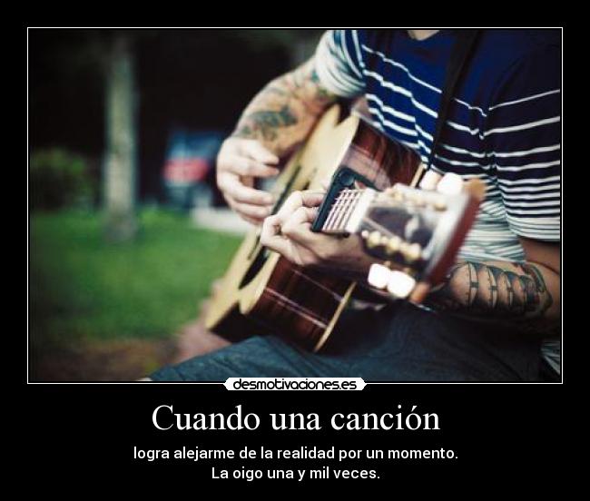 Cuando una canción - 