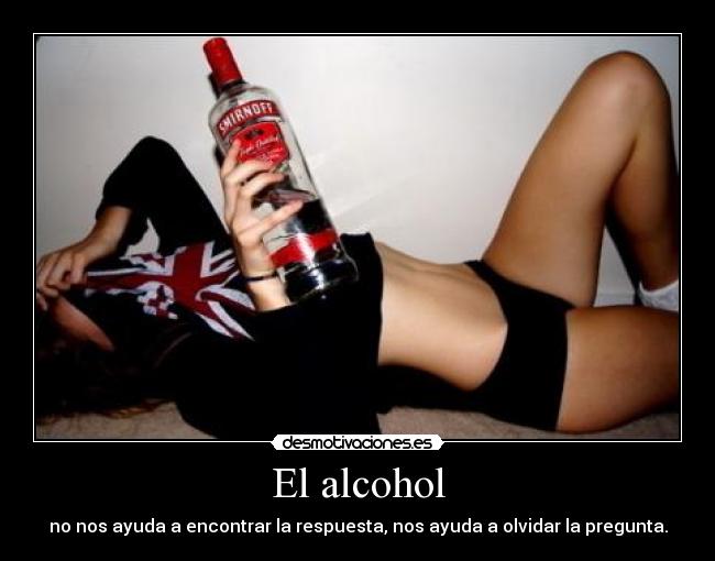 El alcohol - 