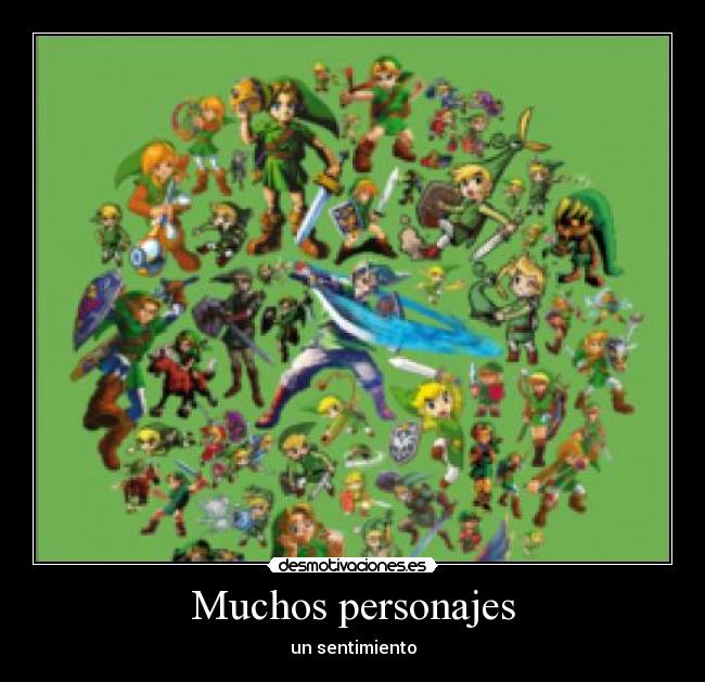 Muchos personajes - 