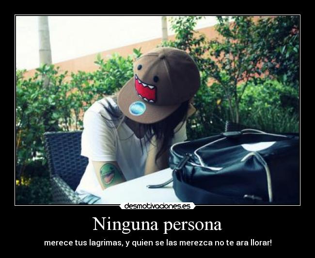 Ninguna persona -