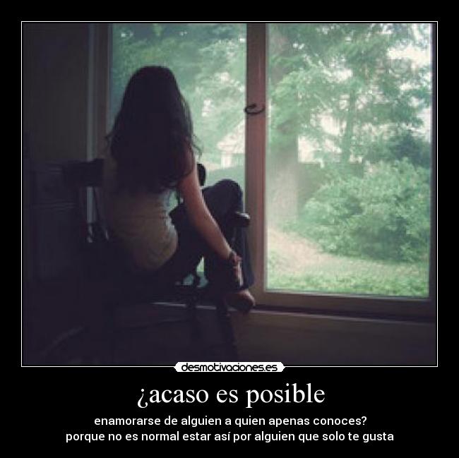 ¿acaso es posible - 