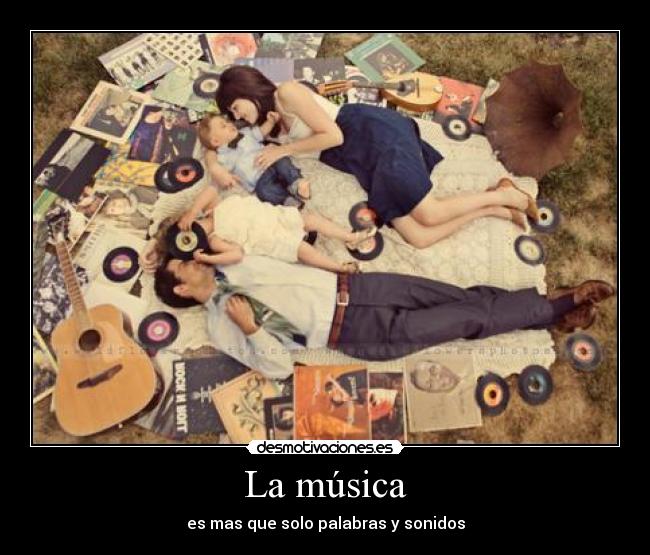 La música -